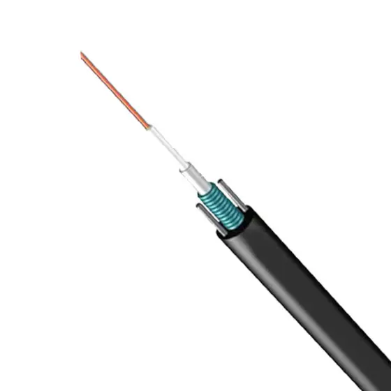 2 4 6 8 12 Core Factory Direct GYXTW G652D G65A1 G65A2 Outdoor Optical Fiber Cable Communication