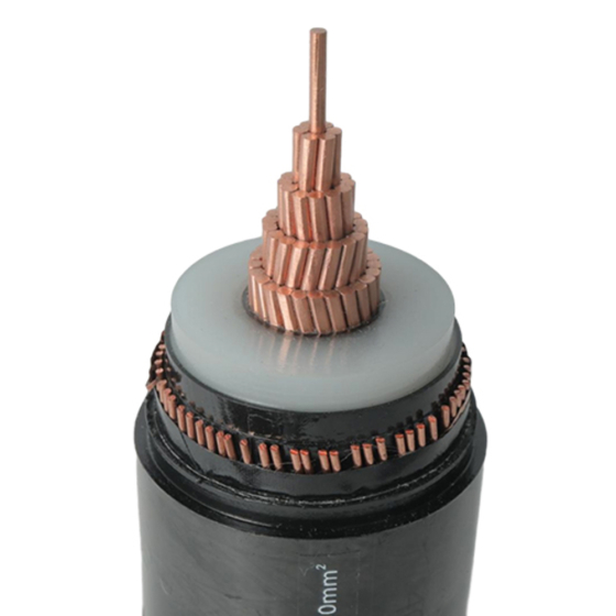 38/66(72.5)KV HIGH VOLTAGE XLPE INSULATION POWER CABLE