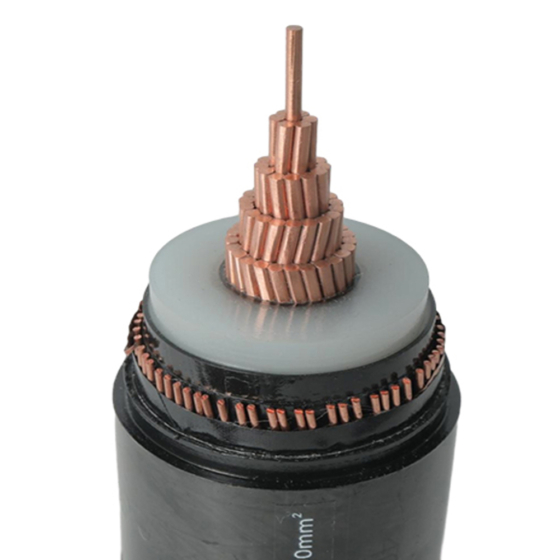 127/220(252)KV HIGH VOLTAGE XLPE INSULATION POWER CABLE