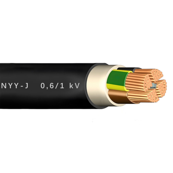 NYY / NYY-J / NYY-O PVC 0.6/1kV Power Cable