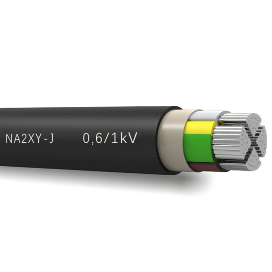 NA2XY Cable Aluminium XLPE PVC – 0.6/1kV
