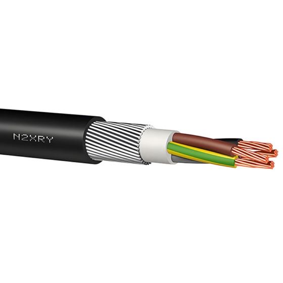 N2XRY Cu/XLPE/PVC/SWA/PVC 0.6/1kV Cable
