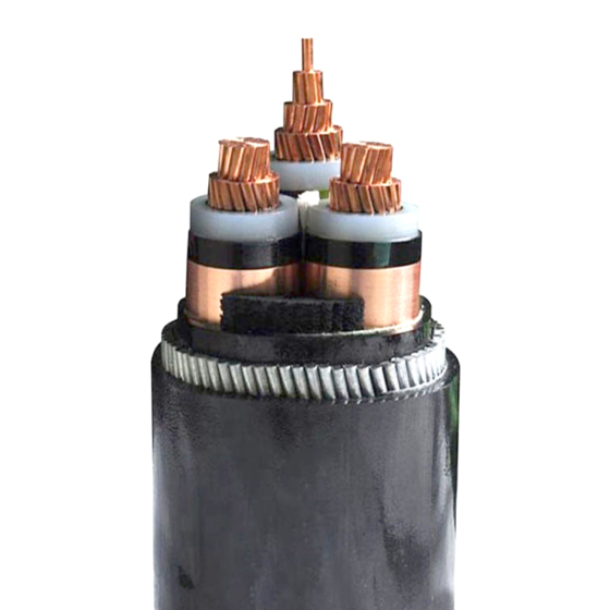 Three Core MV SWA Copper Cable